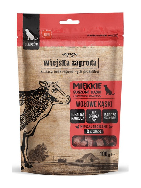 Wiejska Zagroda Przysmak Kąski - wołowina 100g