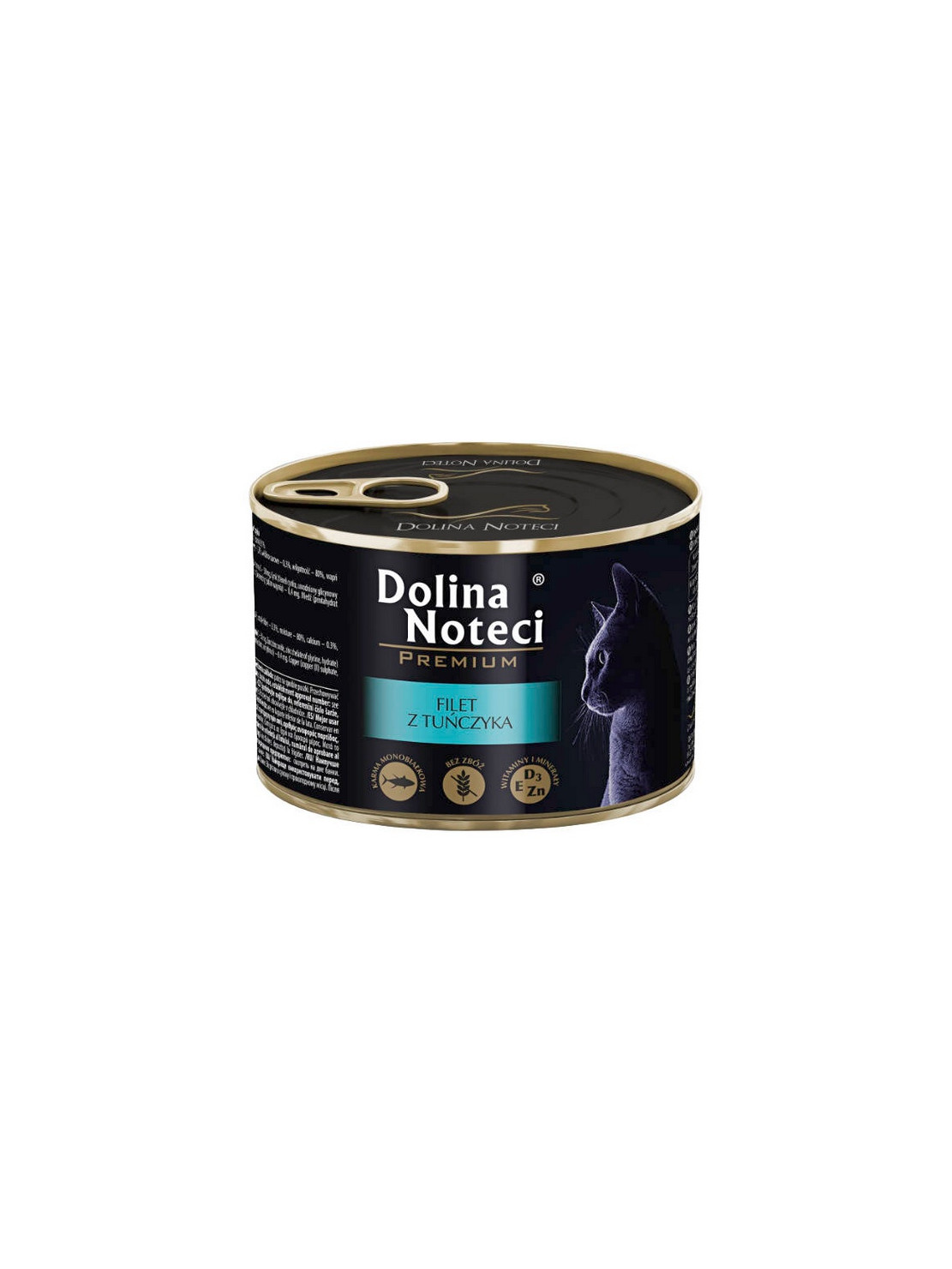 Dolina Noteci Premium Kot Filet z tuńczyka puszka 185g