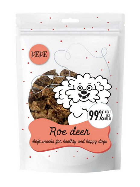 Paka Zwierzaka PEPE Mini Chunkies Roe Deer (sarna) 70g