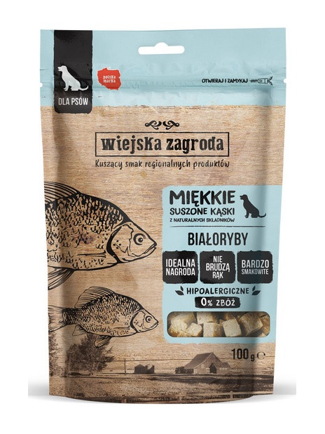 Wiejska Zagroda Przysmak Kąski - białoryby 100g