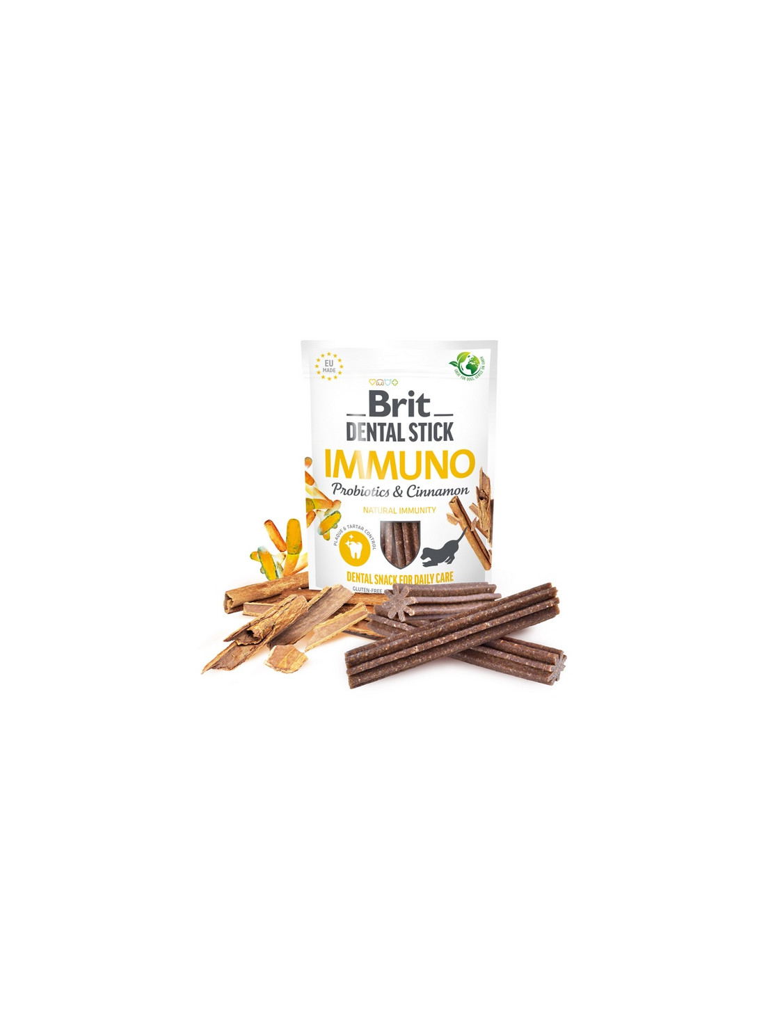 Brit Dental Stick Immuno Probiotics & Cinnamon 251g