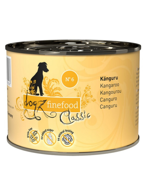 Dogz Finefood Classic N.06 Kangur puszka 200g