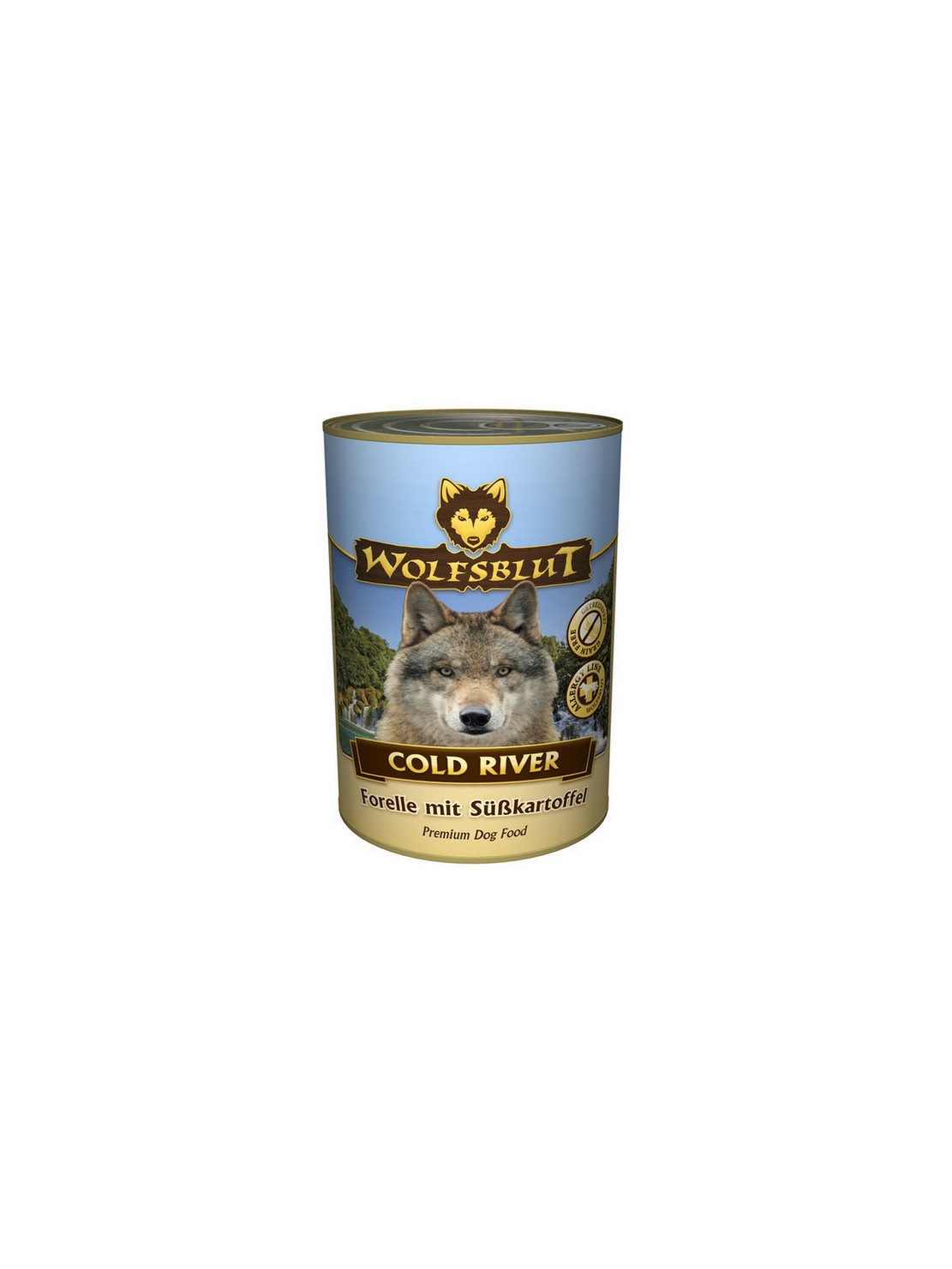 Wolfsblut Dog Cold River - pstrąg i bataty puszka 395g