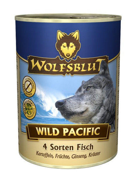 Wolfsblut Dog Wild Pacific - ryby i ziemniaki puszka 395g