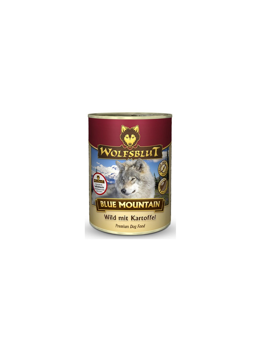 Wolfsblut Dog Blue Mountain - dziczyzna i ziemniaki puszka 395g