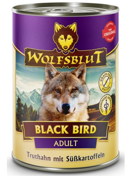 Wolfsblut Dog Black Bird - indyk i bataty puszka 395g