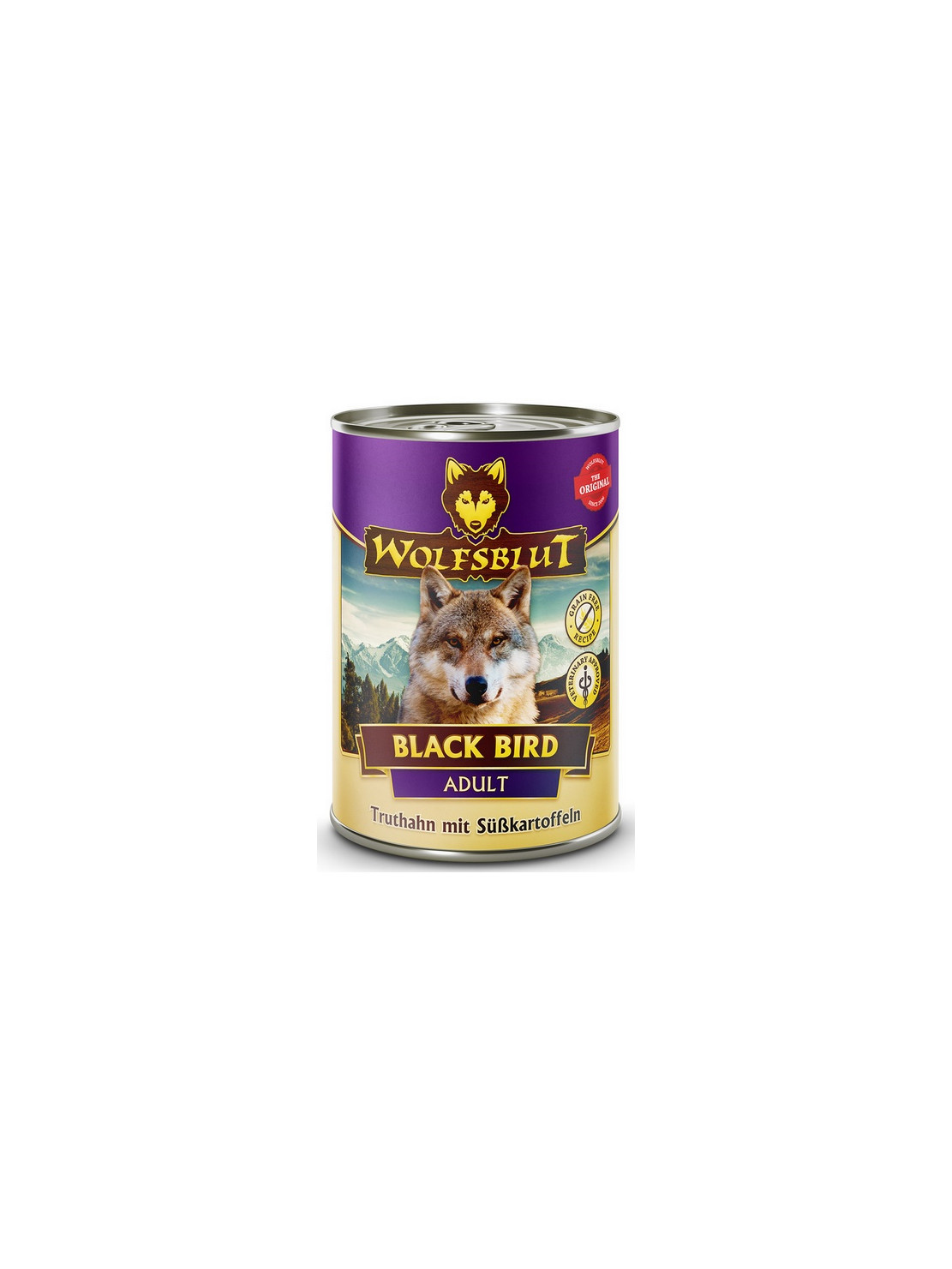 Wolfsblut Dog Black Bird - indyk i bataty puszka 395g