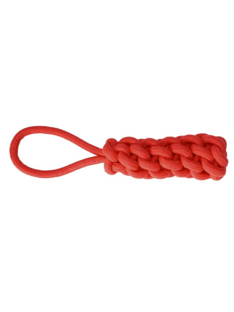 Dingo Zabawka dla psa - Kolba z rączką Energy 32cm czerwona