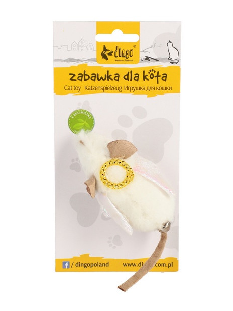 Dingo Zabawka dla kota - Mysz Angelo 1szt