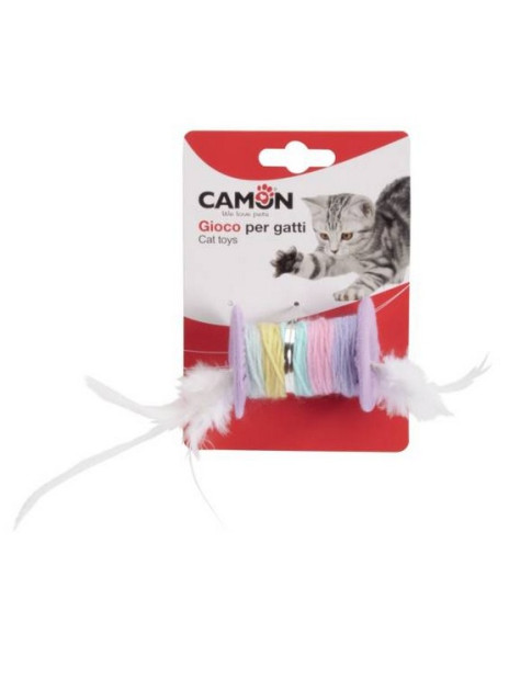 Camon Cat Toy Szpulka z piórkami