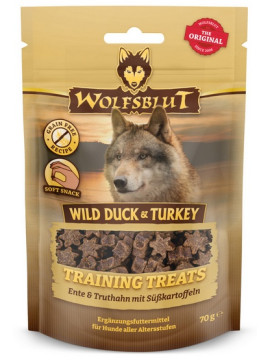 Wolfsblut Dog Training Treats Wild Duck & Turkey 70g