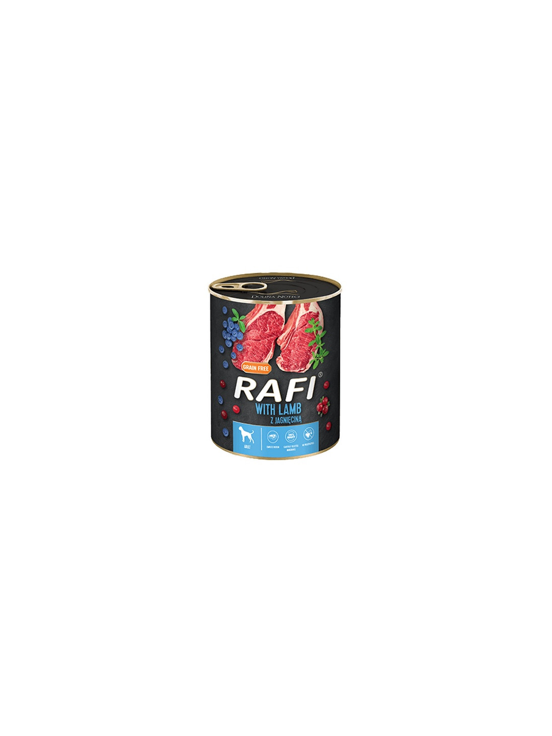 Rafi Pies Jagnięcina puszka 800g