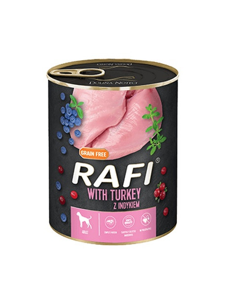 Rafi Pies Indyk puszka 800g