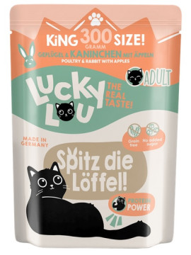 Lucky Lou Lifestage Adult Drób i królik saszetka 300g