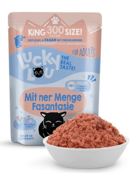 Lucky Lou Lifestage Adult Drób i bażant saszetka 300g
