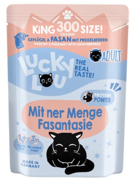 Lucky Lou Lifestage Adult Drób i bażant saszetka 300g