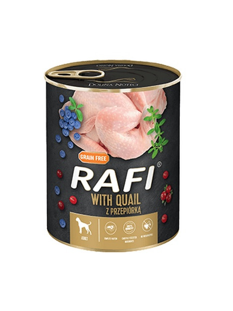 Rafi Pies Przepiórka puszka 800g