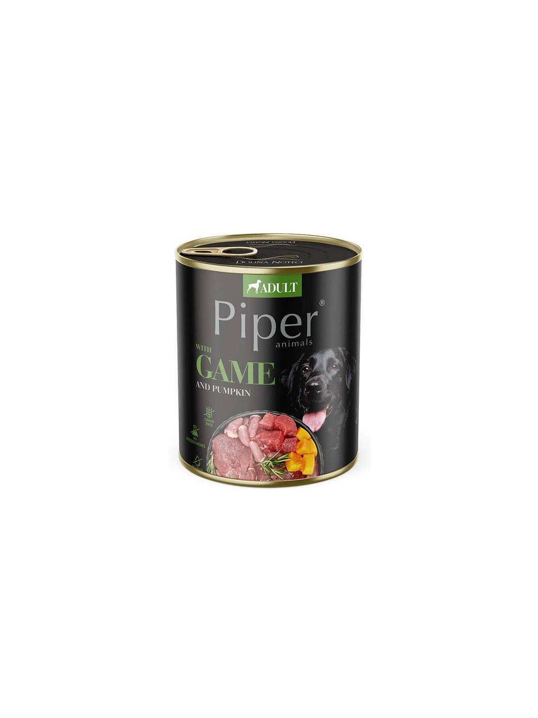 Piper Pies Dziczyzna i dynia puszka 800g