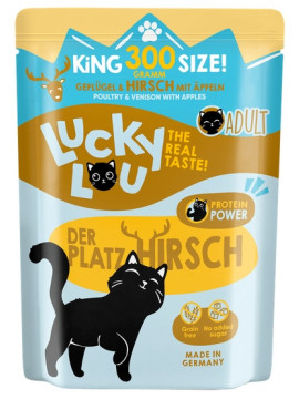 Lucky Lou Lifestage Adult Drób i jeleń saszetka 300g
