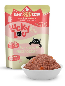 Lucky Lou Lifestage Kitten Drób saszetka 300g