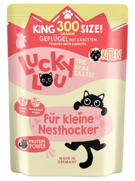 Lucky Lou Lifestage Kitten Drób saszetka 300g