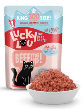 Lucky Lou Lifestage Adult Drób i wołowina saszetka 300g