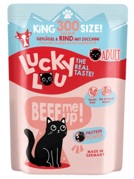 Lucky Lou Lifestage Adult Drób i wołowina saszetka 300g