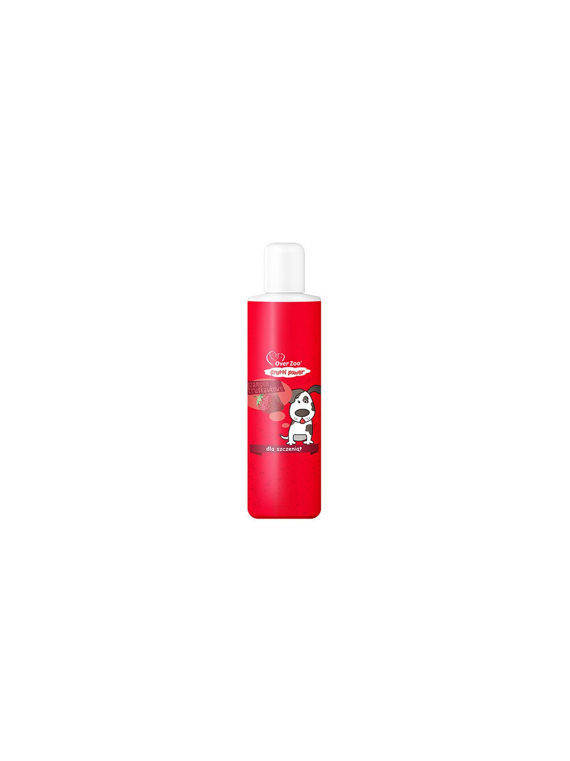 Over Zoo Frutti Power Szampon o zapachu truskawkowym - dla szczeniąt 200ml