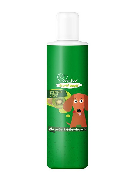 Over Zoo Frutti Power Szampon o zapachu kiwi - psy krótkowłose 200ml
