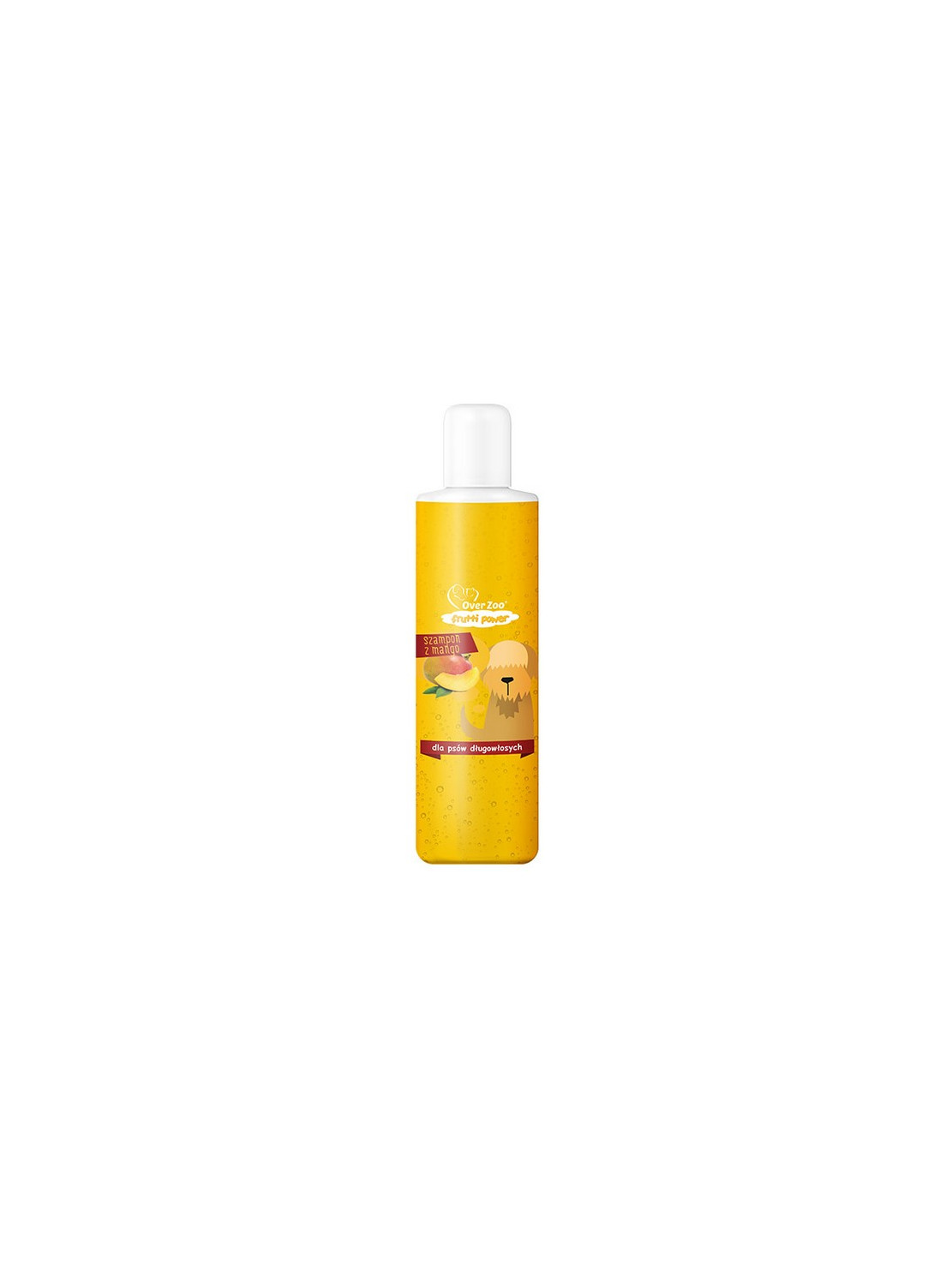 Over Zoo Frutti Power Szampon o zapachu mango - psy długowłose 200ml