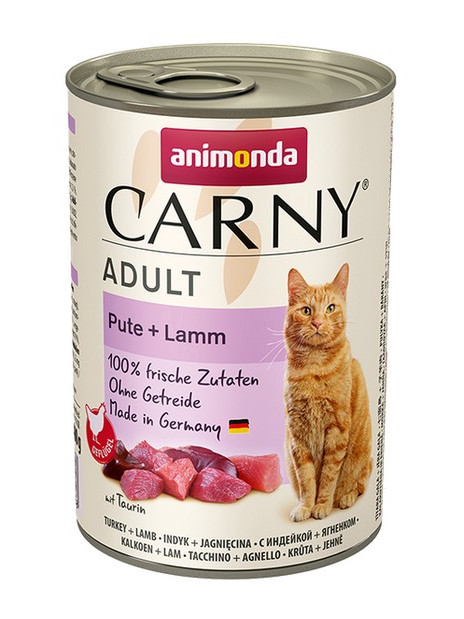 Animonda Carny Adult Indyk + Jagnięcina puszka 400g