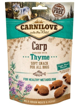 Carnilove Dog Snack Fresh Soft Carp+Thyme 200g