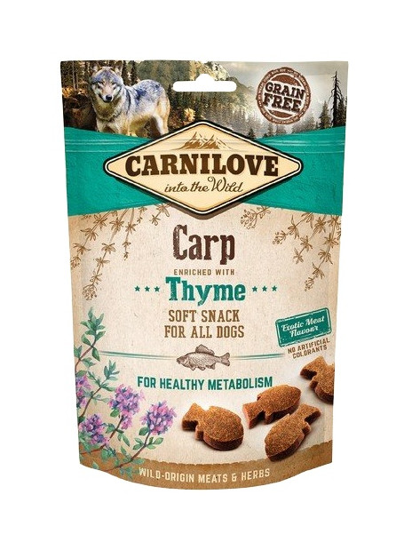Carnilove Dog Snack Fresh Soft Carp+Thyme 200g