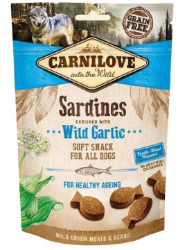 Carnilove Dog Snack Fresh Soft Sardines+Wild Garlic 200g