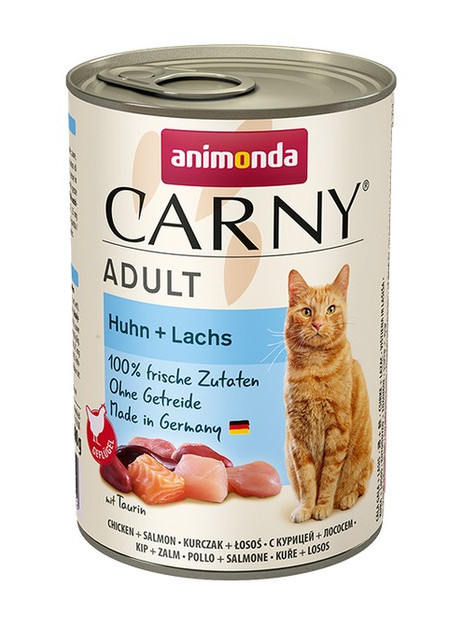 Animonda Carny Adult Kurczak + Łosoś puszka 400g