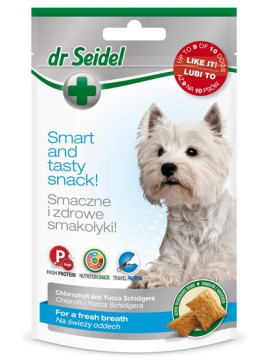 Dr Seidel Smakołyki dla psów na świeży oddech 90g