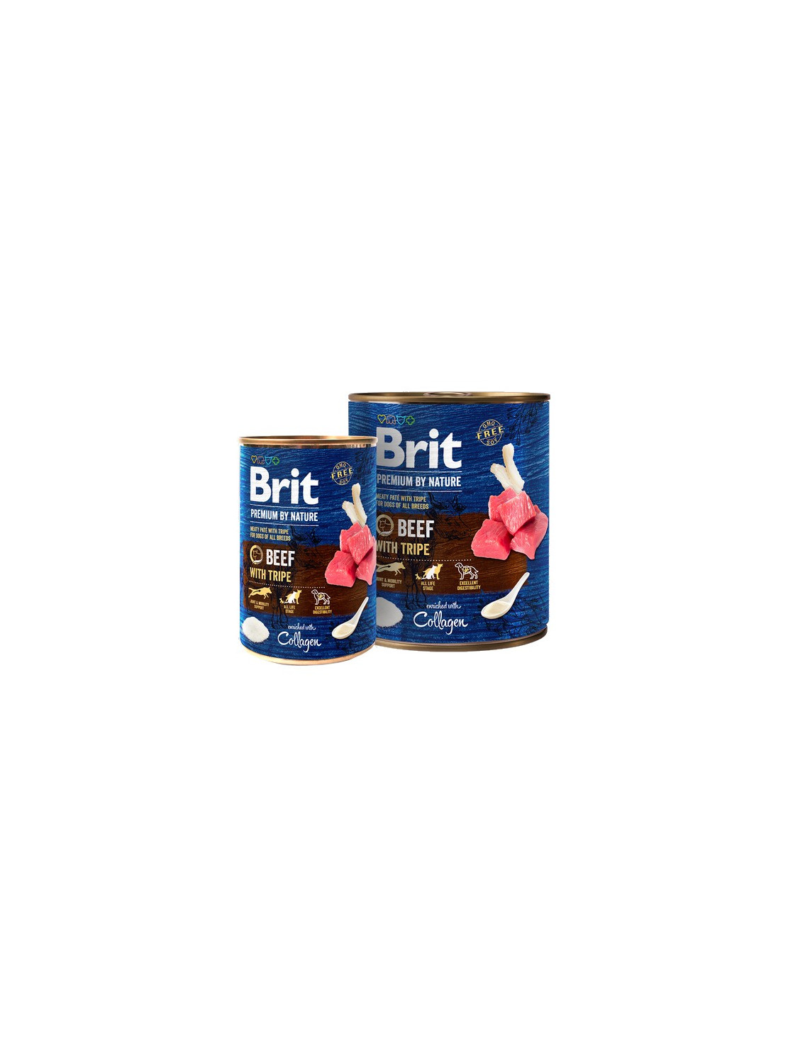 Brit Premium By Nature Beef & Tripe puszka 800g