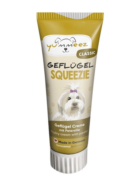 Yummeez Classic Squeezie Drób pasta 75g