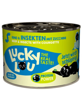 Lucky Lou Lifestage Adult Wołowina i owady puszka 200g