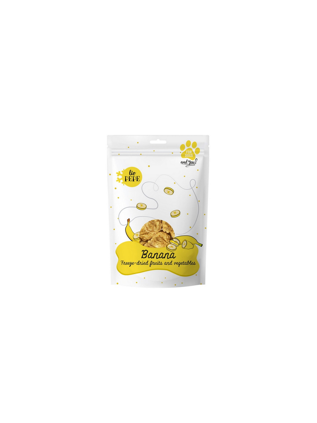 Paka Zwierzaka Lio PEPE Przysmak Banana (banan) 30g
