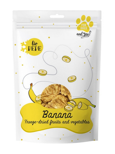 Paka Zwierzaka Lio PEPE Przysmak Banana (banan) 30g