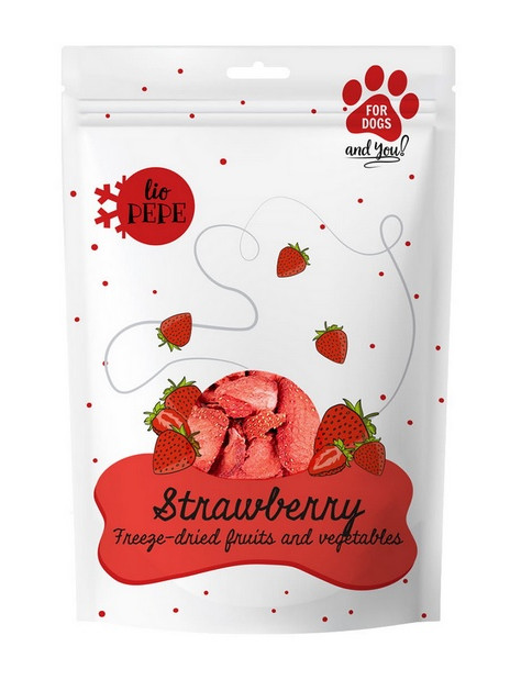 Paka Zwierzaka Lio PEPE Przysmak Strawberry (truskawka) 20g