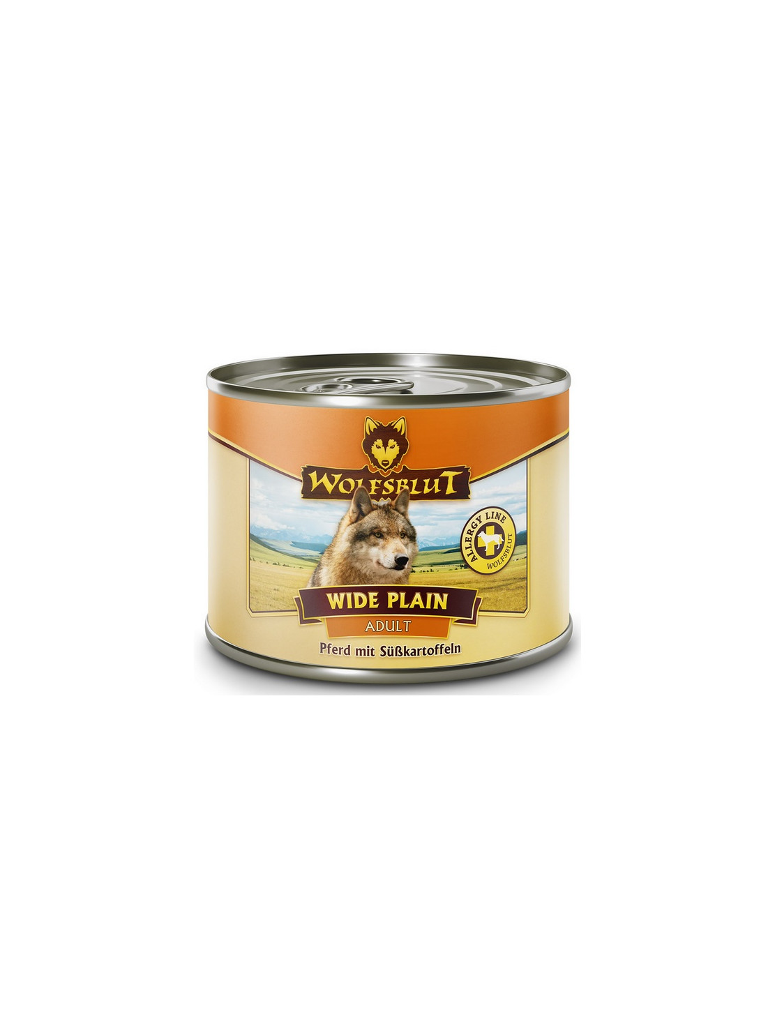 Wolfsblut Dog Wide Plain - konina i bataty puszka 200g