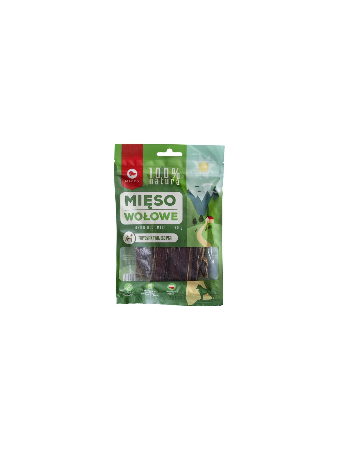 Maced 100% Natura Mięso wołowe 60g