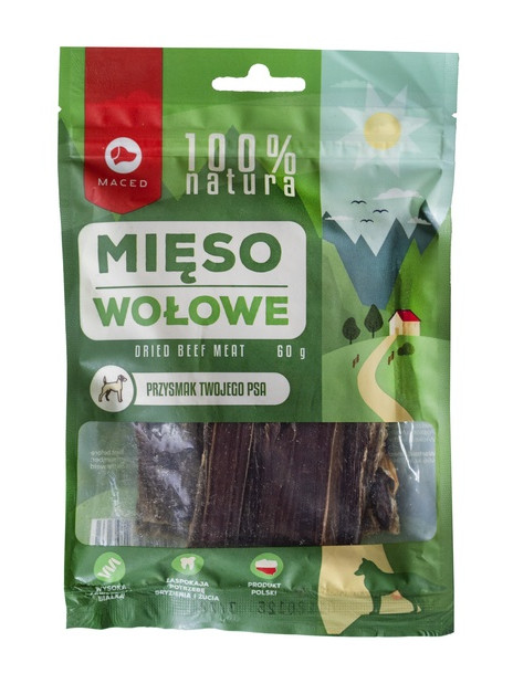 Maced 100% Natura Mięso wołowe 60g