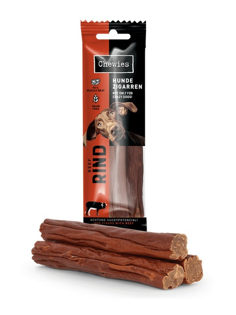 Chewies Hundezigarren Rind - wołowina 75g