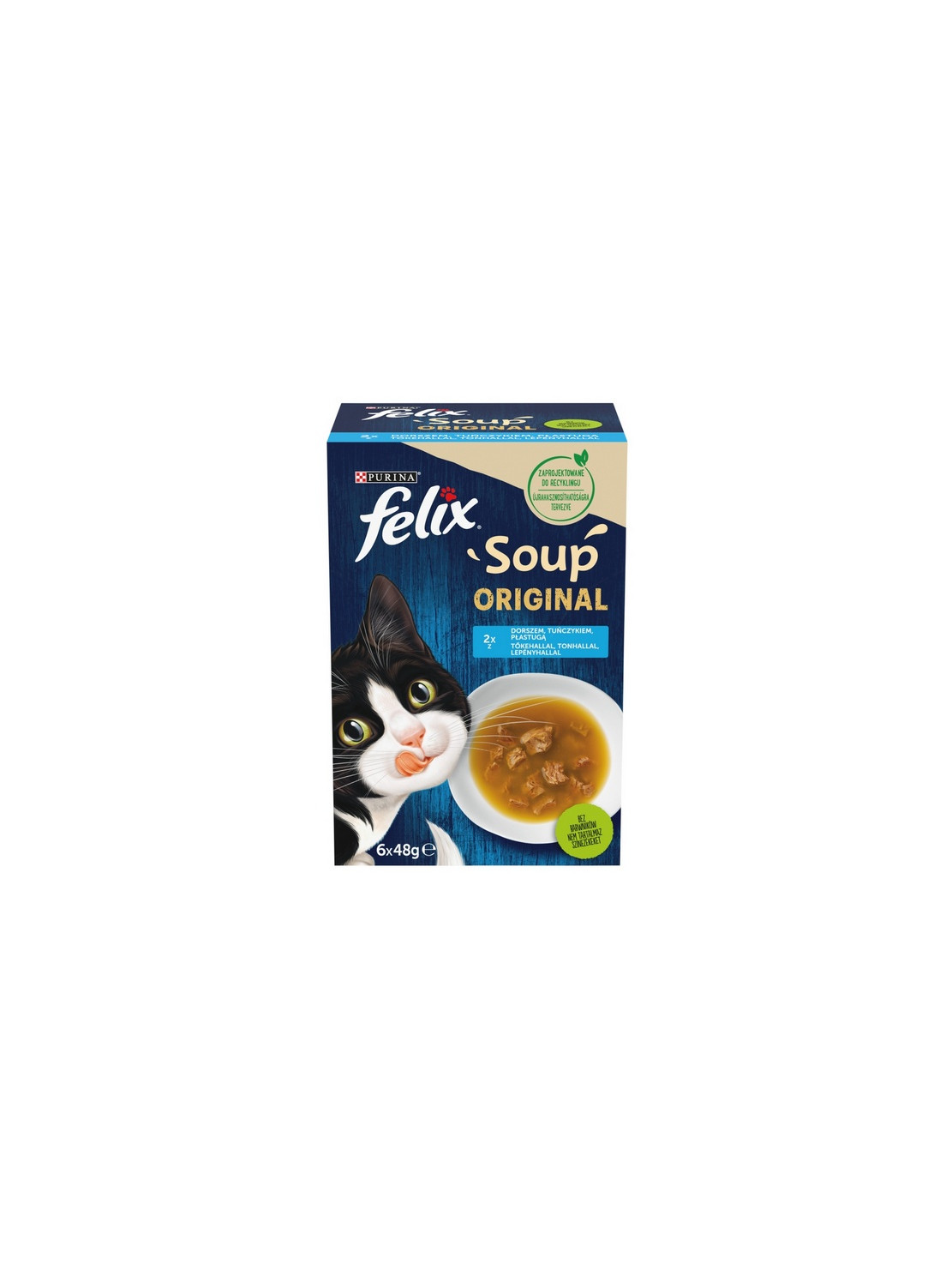 Felix Soup Original Rybne Smaki zestaw zup 6x48g