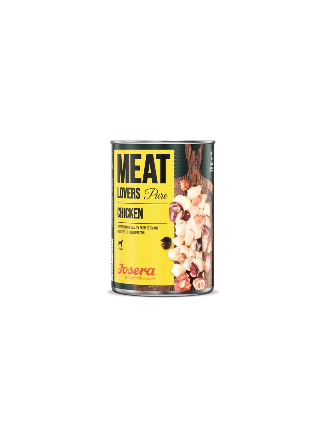 Josera Meat Lovers Pure Kurczak puszka 400g
