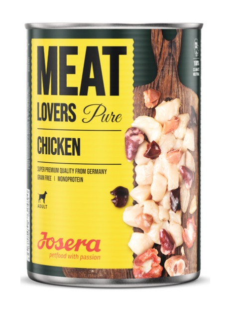 Josera Meat Lovers Pure Kurczak puszka 400g