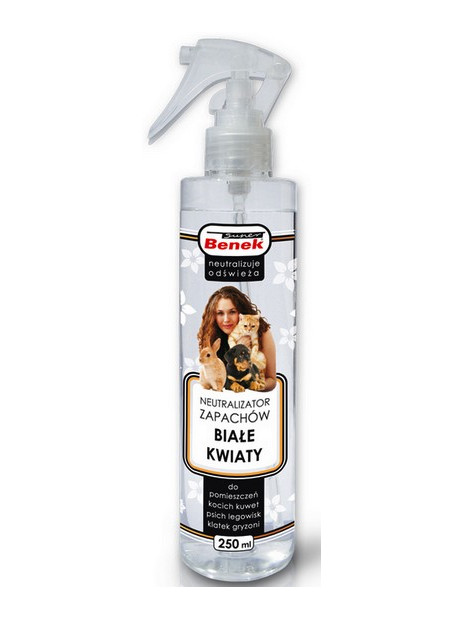 Super Benek Neutralizator Spray - Białe kwiaty 250ml